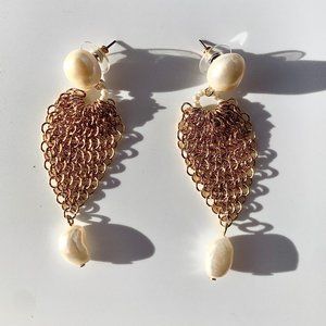 J.Crew Freshwater Pearl Earrings